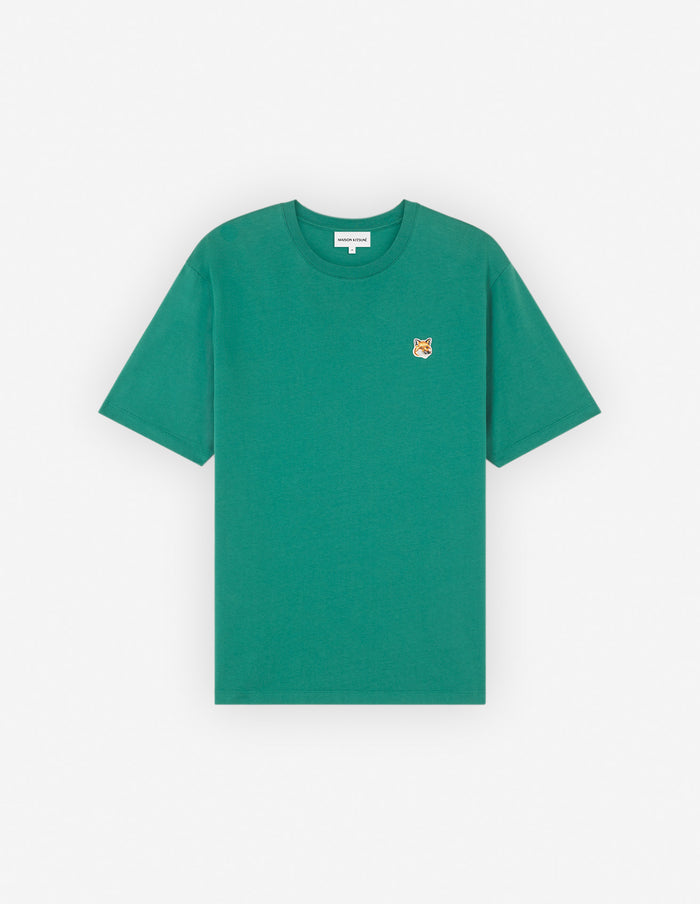 Men's Fox Head Patch Regular Tee Shirt Pine