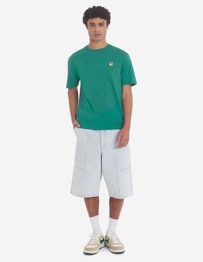 Men's Fox Head Patch Regular Tee Shirt Pine