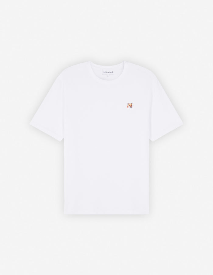 Men's Fox Head Patch Regular Tee Shirt White