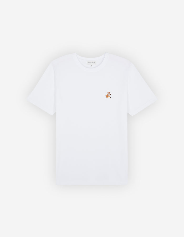 Men's Speedy Fox Patch Comfort Tee-shirt White