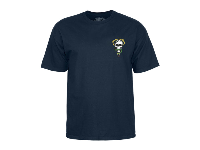 Mike McGill Skull & Snake T-Shirt - Navy
