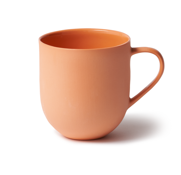 MUG ROUND in Orange by Mud Australia