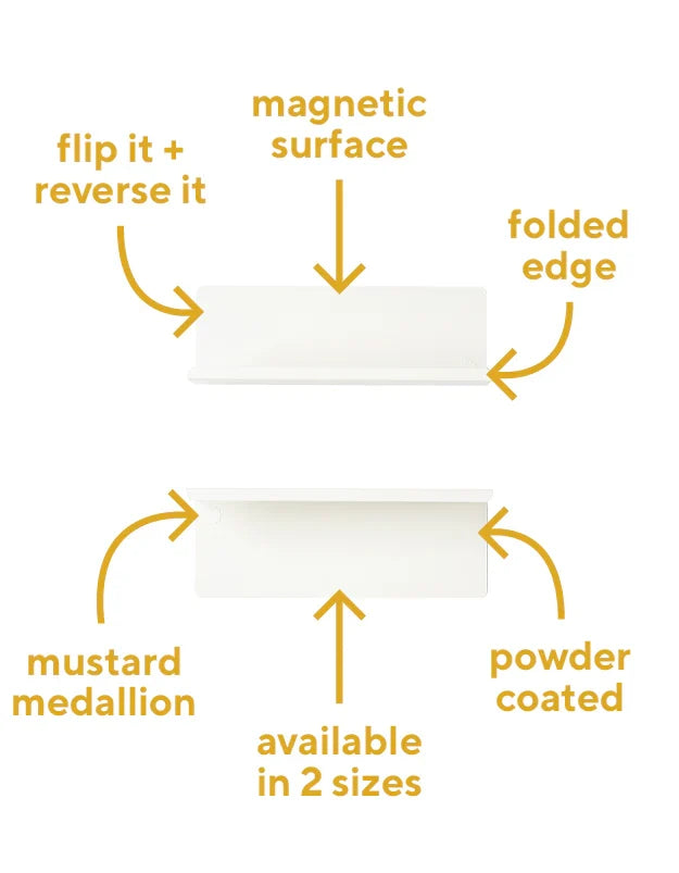 The Ledge in Chalk by MUSTARD MADE