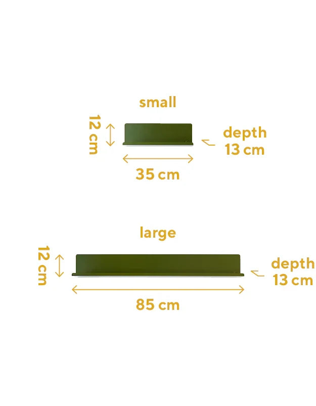 The Ledge in Olive by MUSTARD MADE