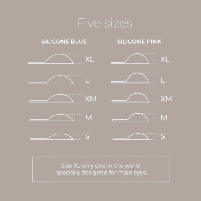 My Lamination Silicone Shields Set Size Guide