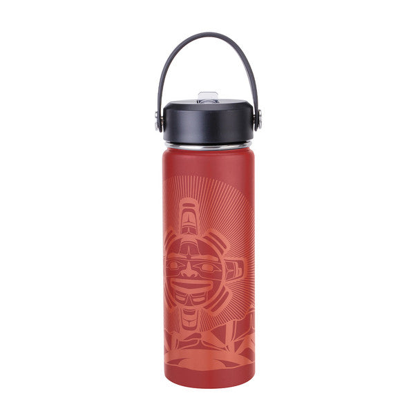 NATIVE NORTHWEST Wide Mouth Bottle - Chilkat Sun - 21oz
