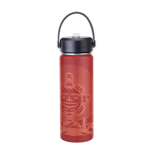 NATIVE NORTHWEST Wide Mouth Bottle - Chilkat Sun - 21oz