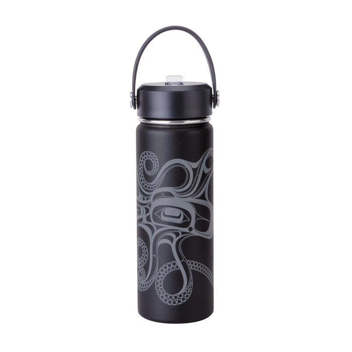 NATIVE NORTHWEST Wide Mouth Bottle - Octopus (Nuu) - 21oz