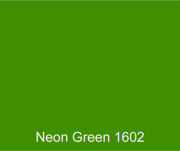 Neon Green custom colored swatch for ISO NPG superior grade polyester gel coat resin.
