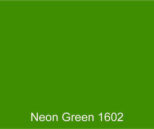 Neon Green custom colored swatch for ISO NPG superior grade polyester gel coat resin.