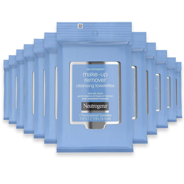 Neutrogena Makeup Remover Cleansing Towelettes - 7 Ct - 24 Pack