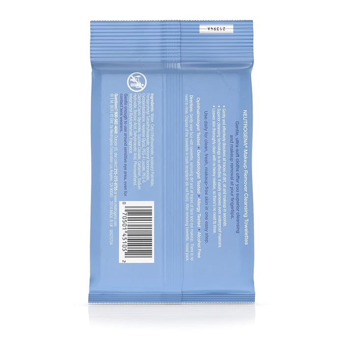 Neutrogena Makeup Remover Cleansing Towelettes - 7 Ct - 24 Pack