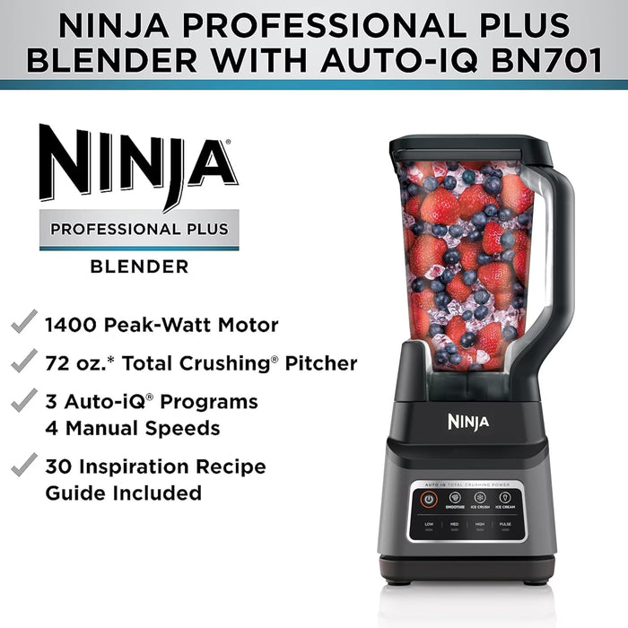 Ninja Professional Plus Blender 72oz Auto-iQ