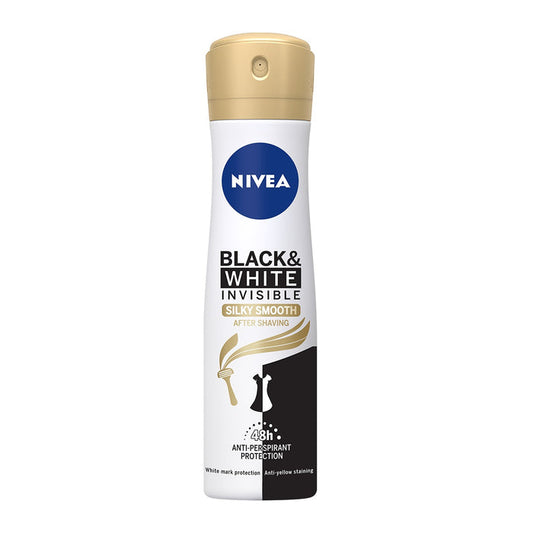 Nivea Black & White Invisible Silky Smooth Antiperspirant 150 ml