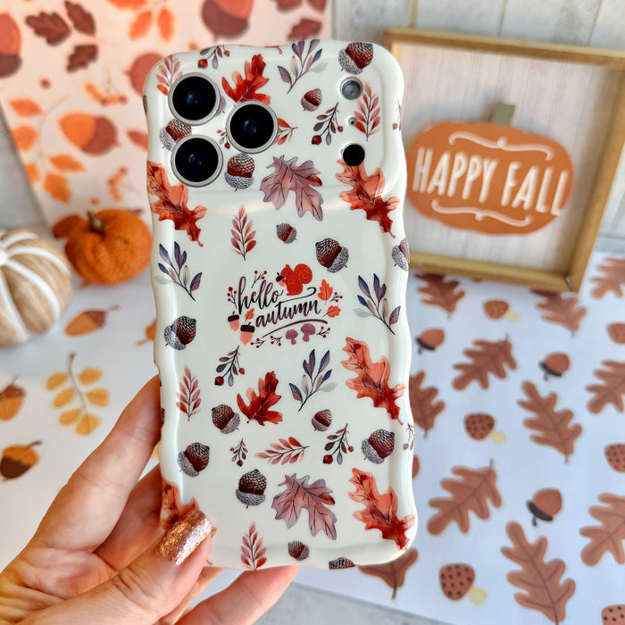Nutty For Fall Wavy Luxe MagSafe Case for iPhone