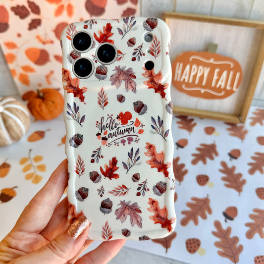 Nutty For Fall Wavy Luxe MagSafe Case for iPhone