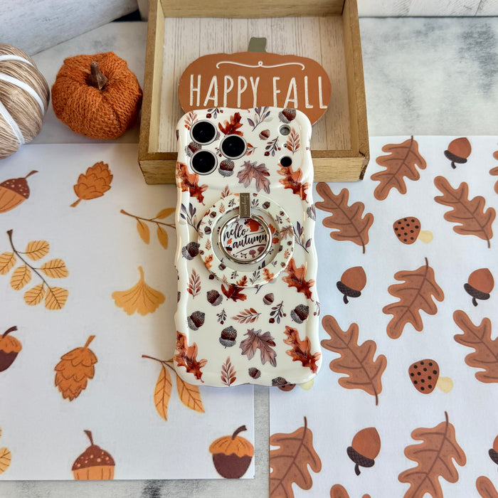Nutty For Fall Wavy Luxe MagSafe Case for iPhone