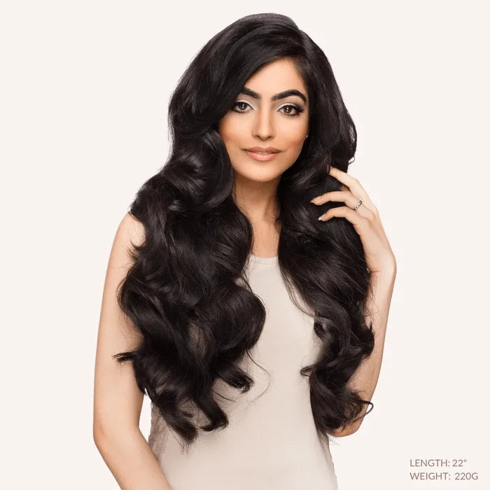 Off Black (1B) 20" 220g - Clip-Ins