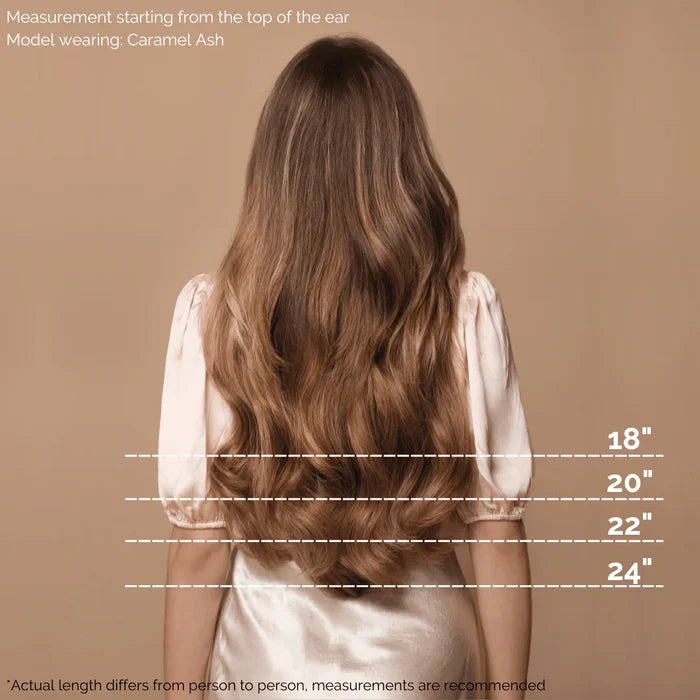 Off Black (1B) 20" 220g - Clip-Ins