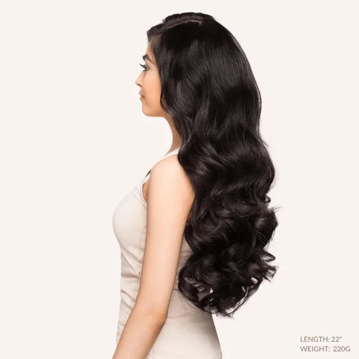 Off Black (1B) 20" 220g - Clip-Ins