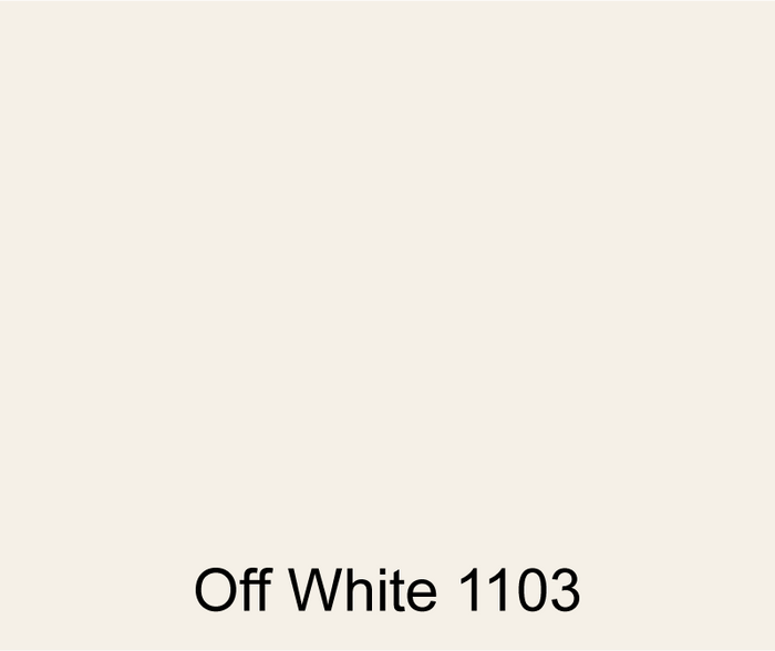 Off White color swatch for superior grade ISO NPG colored gel coat.