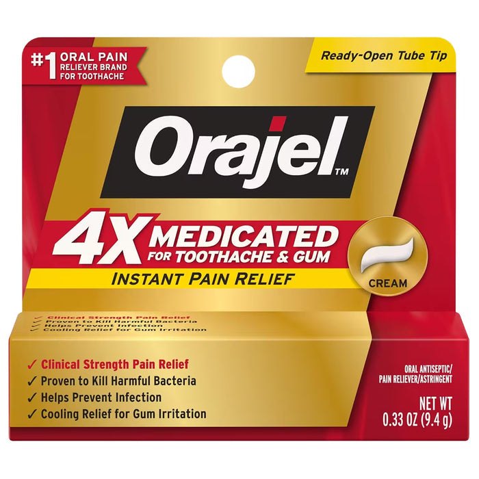 Orajel Severe Pain Oral Pain Relief Gel - 0.33 oz - 24 Pack