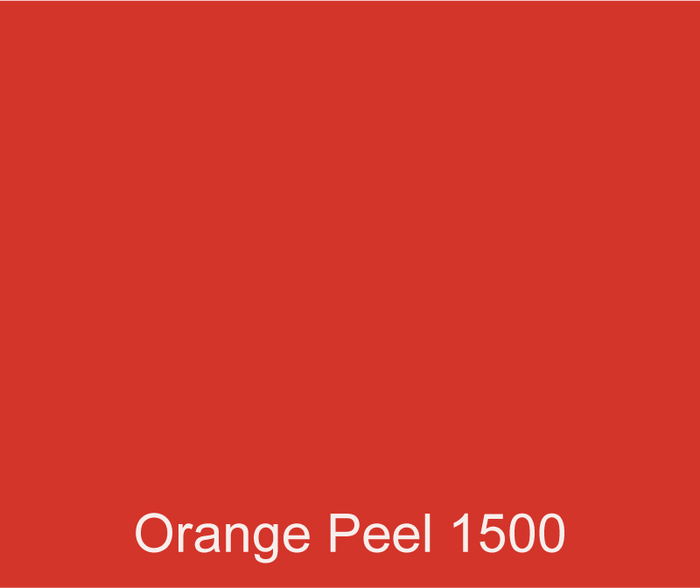 Orange Peel custom color polyester gel coat that has good weather, heat and water resistance.