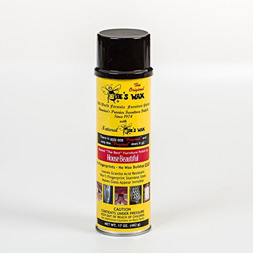Bees Wax Polish Aerosol Spray 17 oz Part BW-17