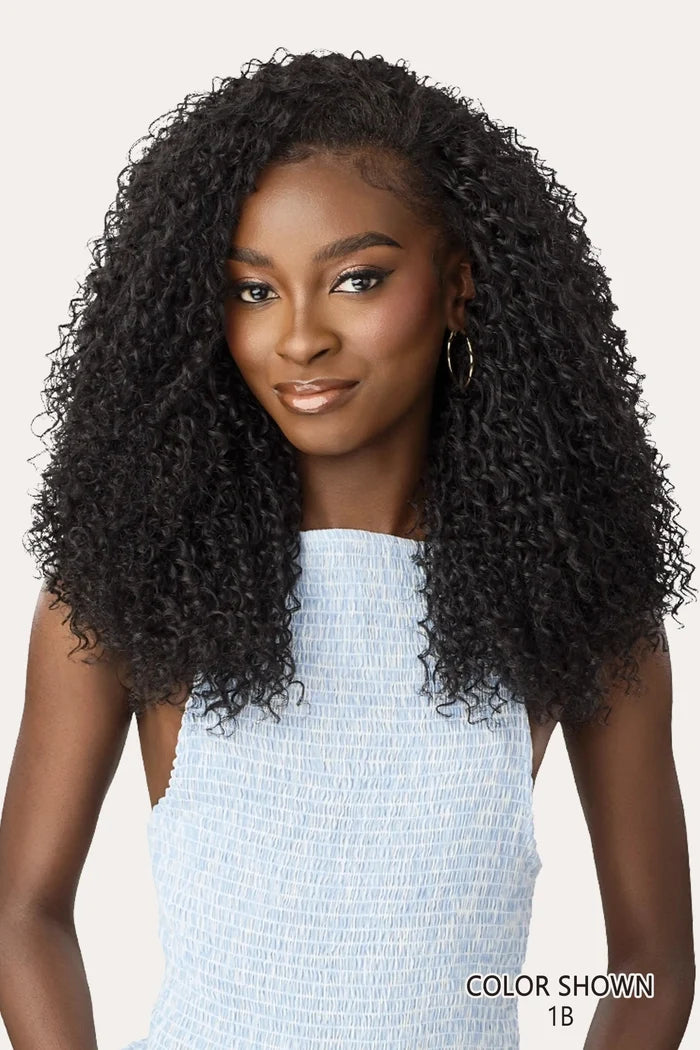 OUTRE QUICK WEAVE HALF WIG - WHIRLY CURLS 3C OUTRE