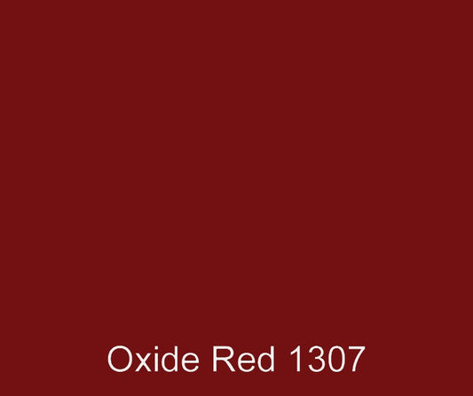 Oxide Red color swatch for colored polyester gel coat resin that creates high quality finished parts.