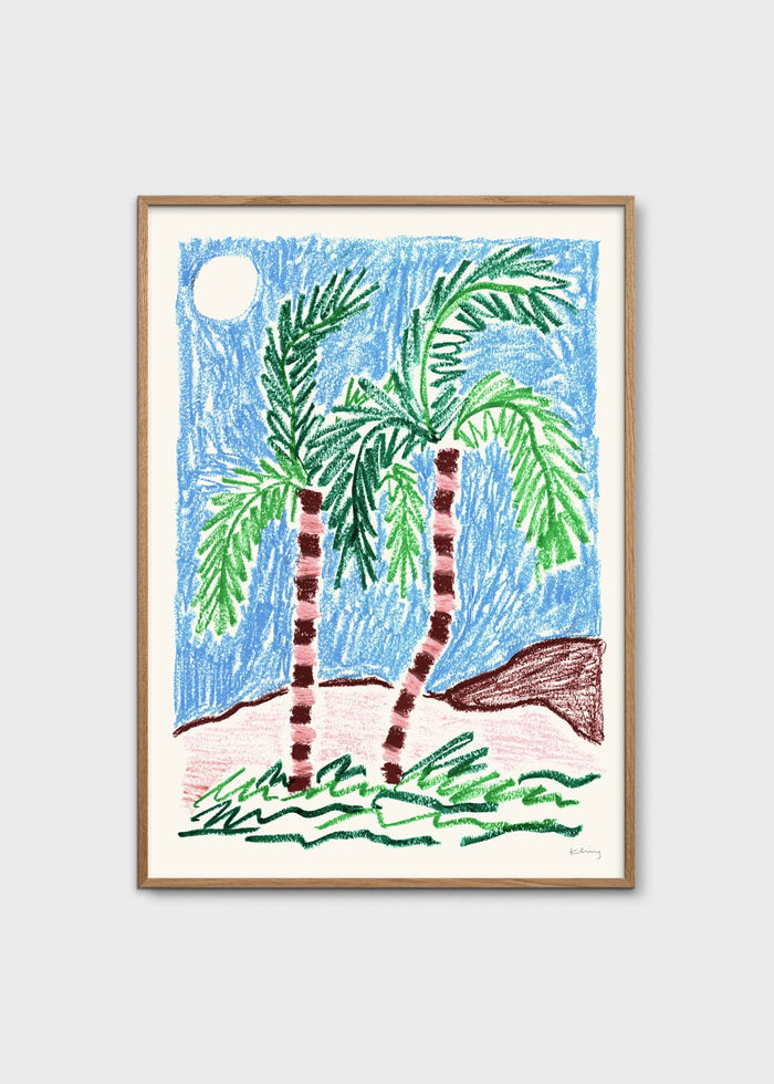 Palm Trees by Karolina Kling