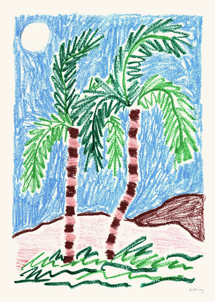 Palm Trees by Karolina Kling