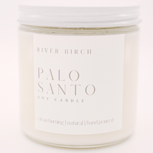 Palo Santo - 16 oz Clear Jar