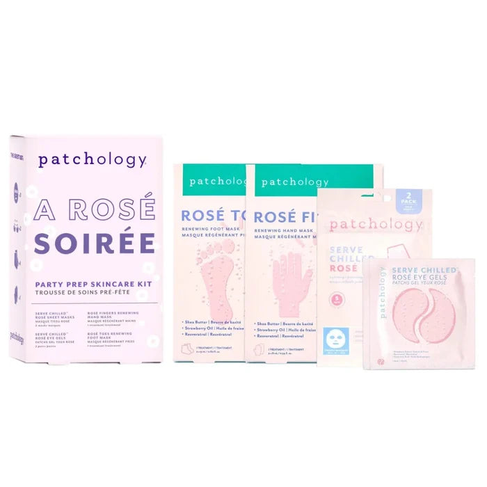 PATCHOLOGY A Rosé Soirée Party Prep Skincare Kit