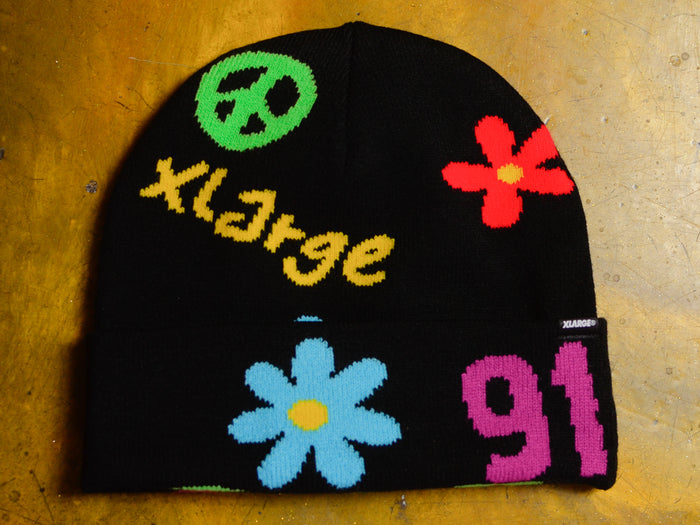Peace 91 Mid Beanie - Black