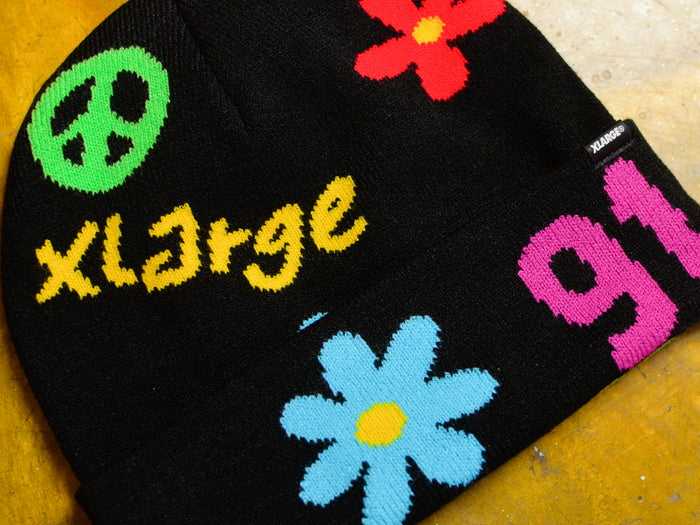 Peace 91 Mid Beanie - Black