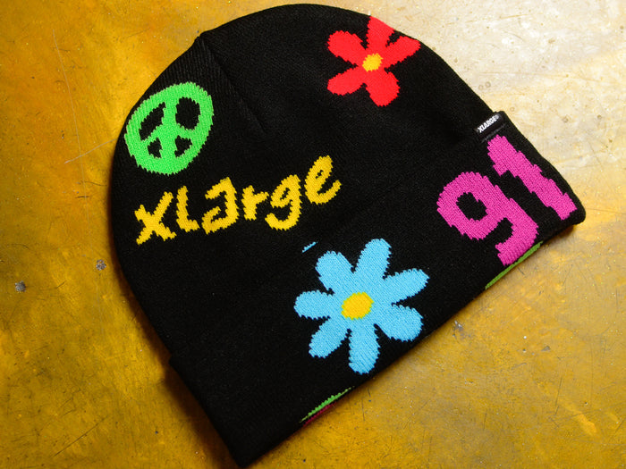 Peace 91 Mid Beanie - Black