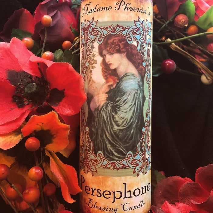 Persephone Ritual Spell Candle