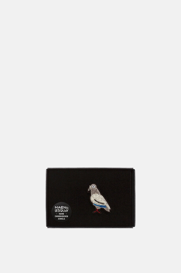 Pigeon Brooch