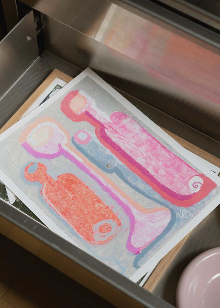 Pink Tableware by AOA Atelier