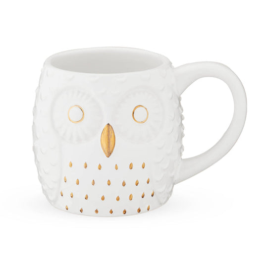 Pinky Up - Olivia Ceramic Owl Mug