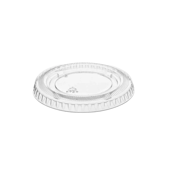 PLA Portion Cup Lids Compostable - 2 oz (2500 ct)