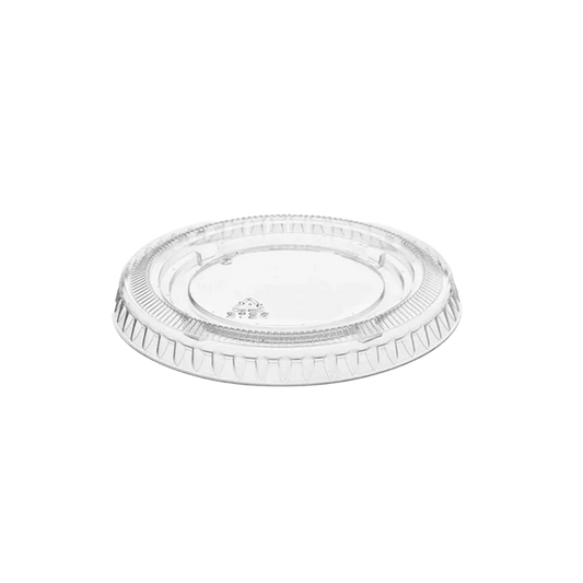 PLA Portion Cup Lids Compostable - 2 oz (2500 ct)