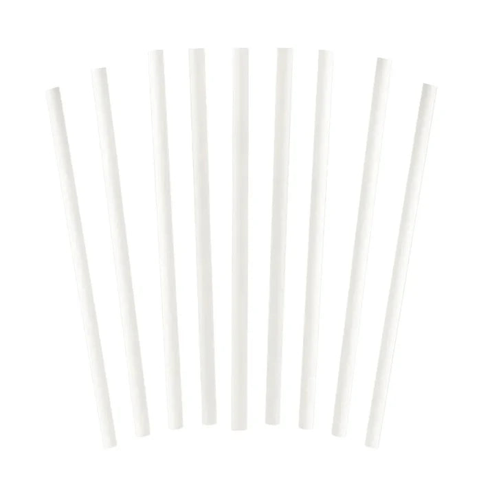 PLA Straws Compostable Wrapped - Straight or Folding (5000 ct)