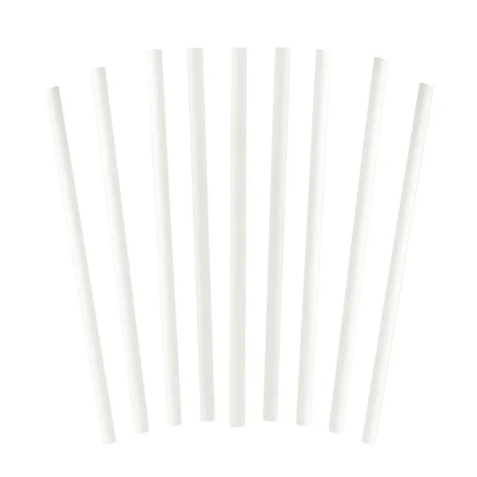 PLA Straws Compostable Wrapped - Straight or Folding (5000 ct)