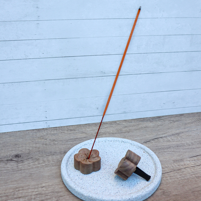 Plantish - Wooden Essential Oil Diffuser for Car / Incense Holder
