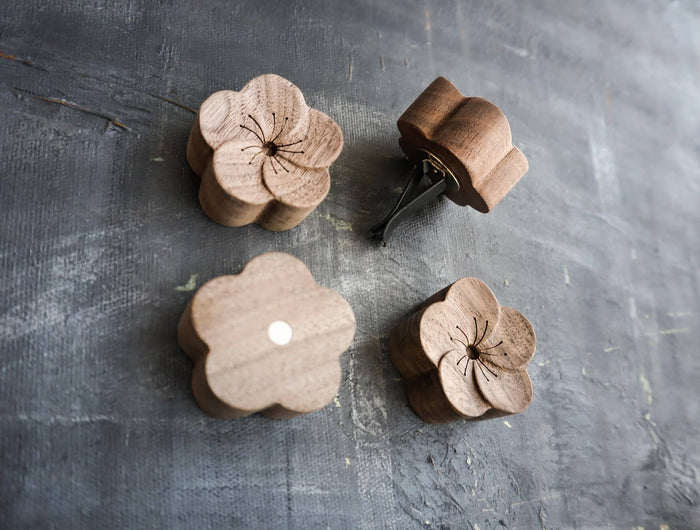 Plantish - Wooden Essential Oil Diffuser for Car / Incense Holder