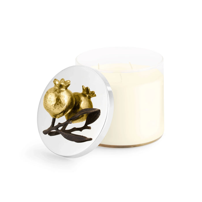 Michael Aram Pomegranate Gold Candle
