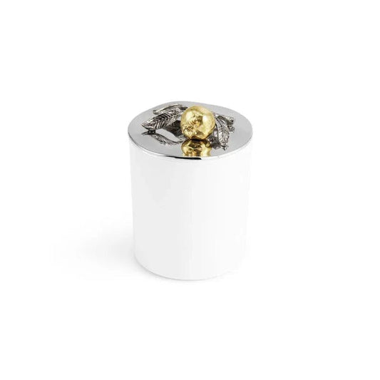 Michael Aram Pomegranate Silver & Gold Single Wick Scented Candle