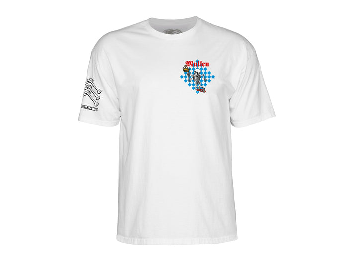 Powell Peralta - Rodney Mullen Chess Board T-Shirt - White